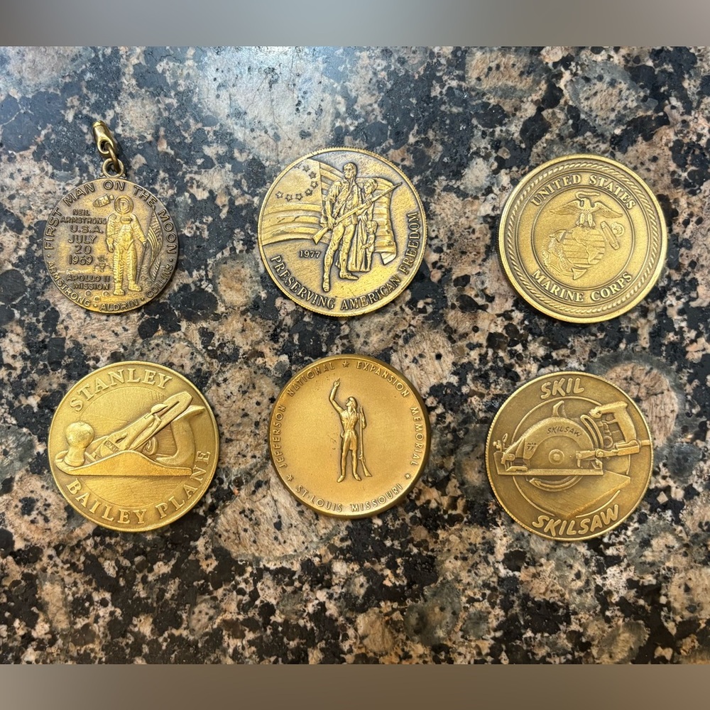 Bronze Commemorative Medals Collection